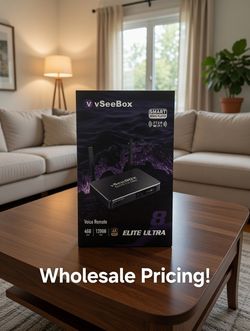 📺 vSeeBox Elite Ultra 📺 TV STREAMING BOX 📺