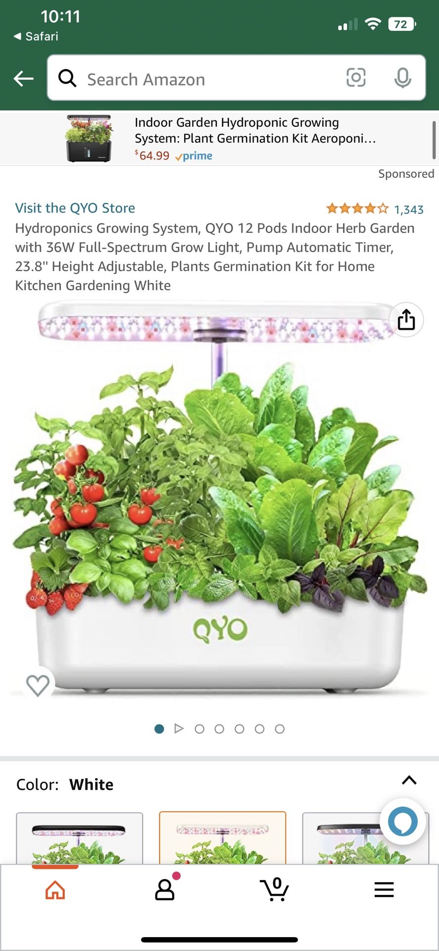 New Qyo Hydroponic Growing System