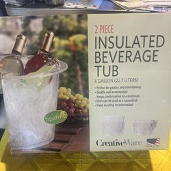 Insulated Beverage Tub