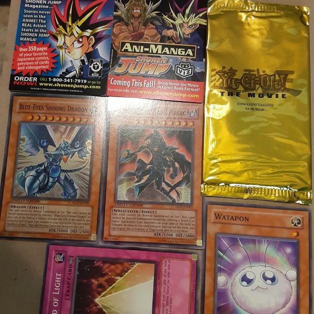 yugioh movie promo cards 1996 Yugioh MOVIE PROMO Cards! for Sale in Aurora, CO