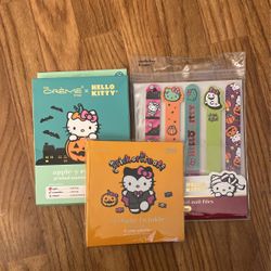 Hello Kitty Eyeshadow, Face Mask , Nail Filler