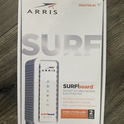 Aris Surfboard Docsus 3.0 Cable Modem and WI-FI Router 