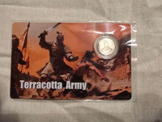 2026 Liberia "Terracotta Army" Fractional Bullion Coin Card.