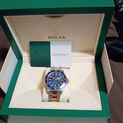 Classic Rolex Submariner 16613 Bluesy