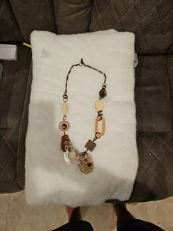 Vintage TRESKA Necklace. Beautiful and Intricate Charms