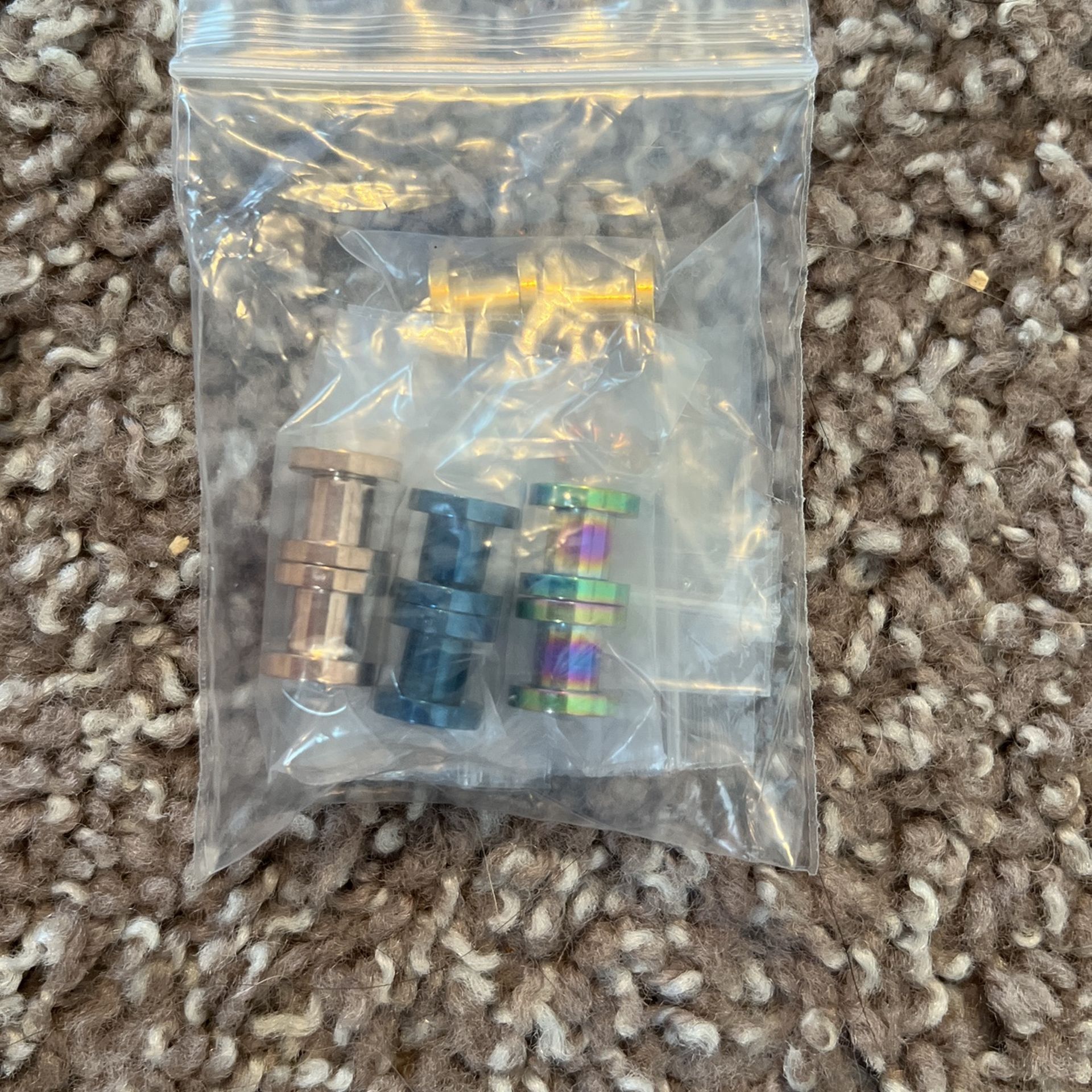 Four (4) Pair Of Brand New Tunnels 0g