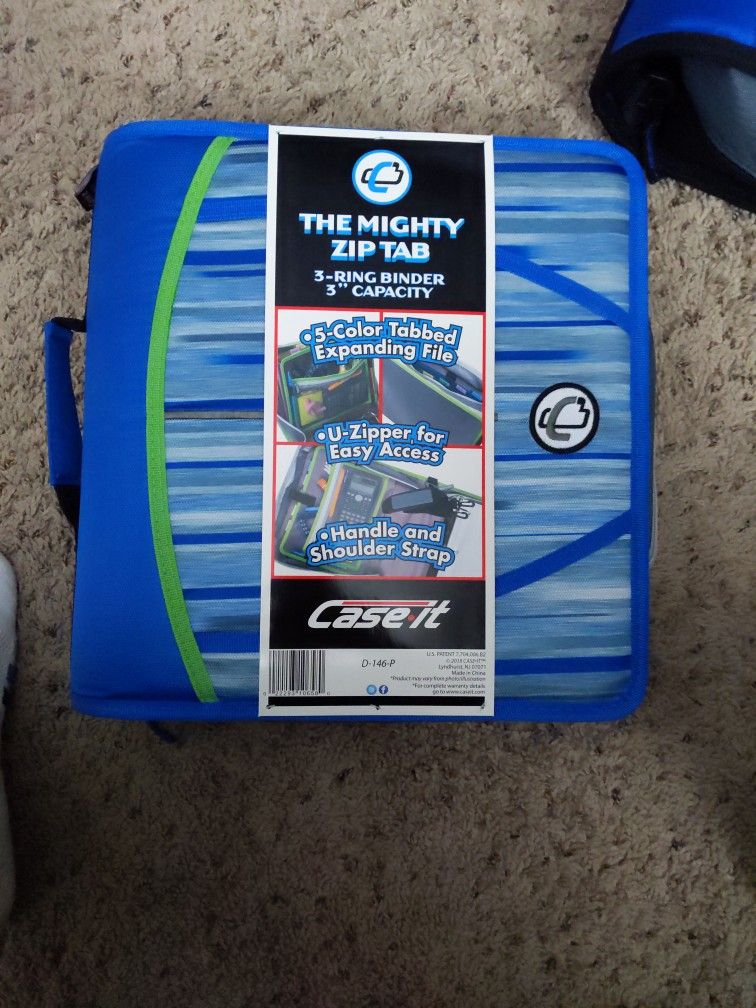 The Mighty Zip Tab Binder