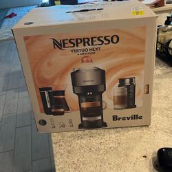Nespresso Vertuo Next and Aeroccino (Never Used)