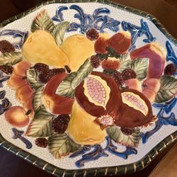 Fitz and Floyd Florentine Fruit Bowl