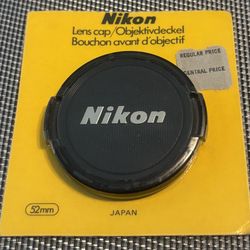 Nikon 52mm Camera Lens Cap 📷🧢 