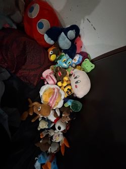 Large Lot of Stuffed Animal Plush Toys