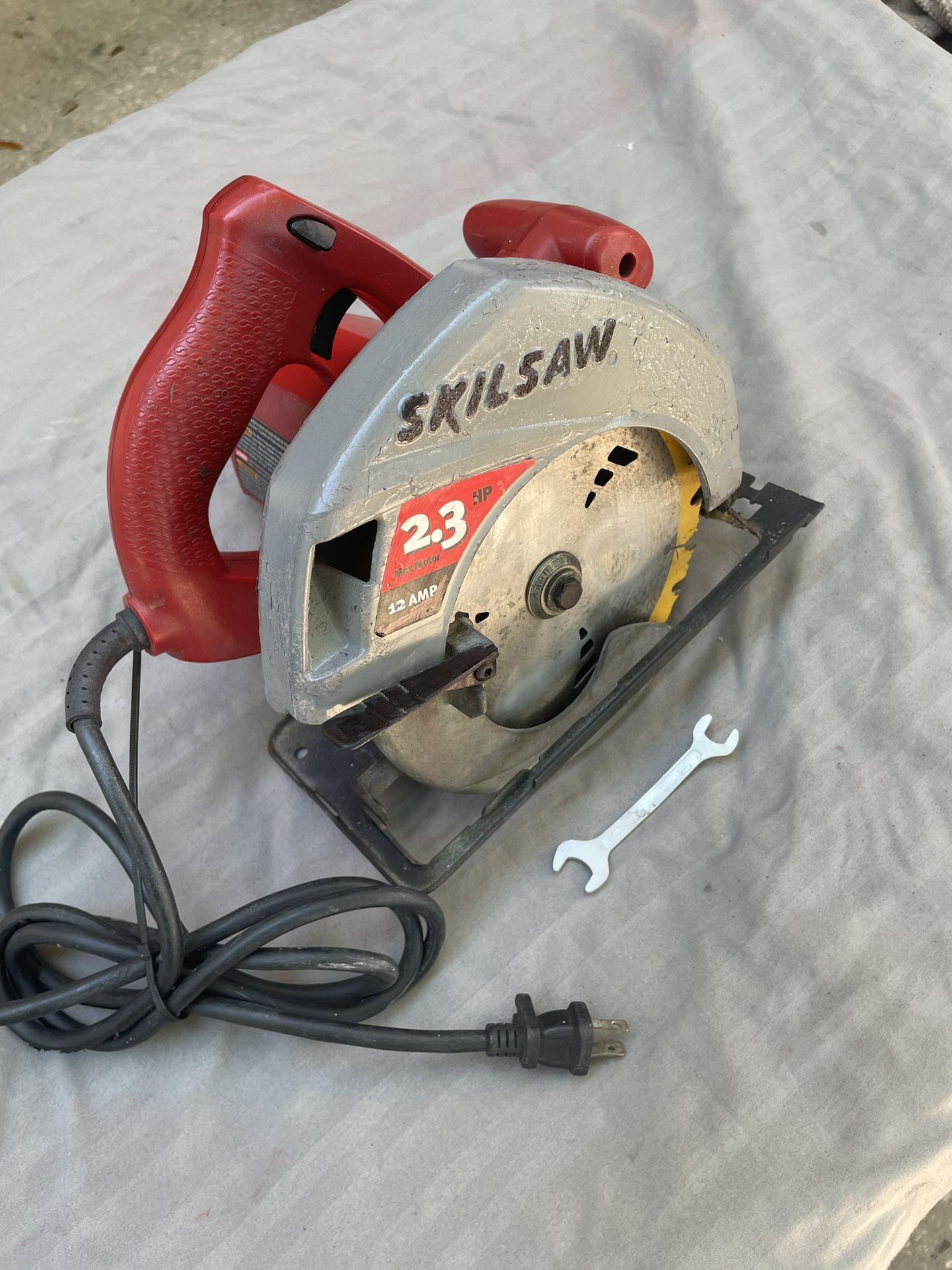 Skilsaw 5400–2.3hp, 12 Amp, 7 1/4" Blade,  Circ.Saw. 6’ Cord,  Wrench.