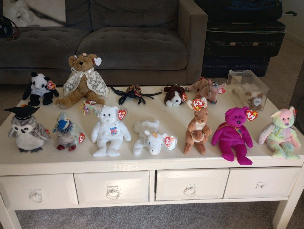 Vintage Beanie Babies From The 90 ($10 all)
