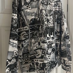 Comic book hoodie Size M & L