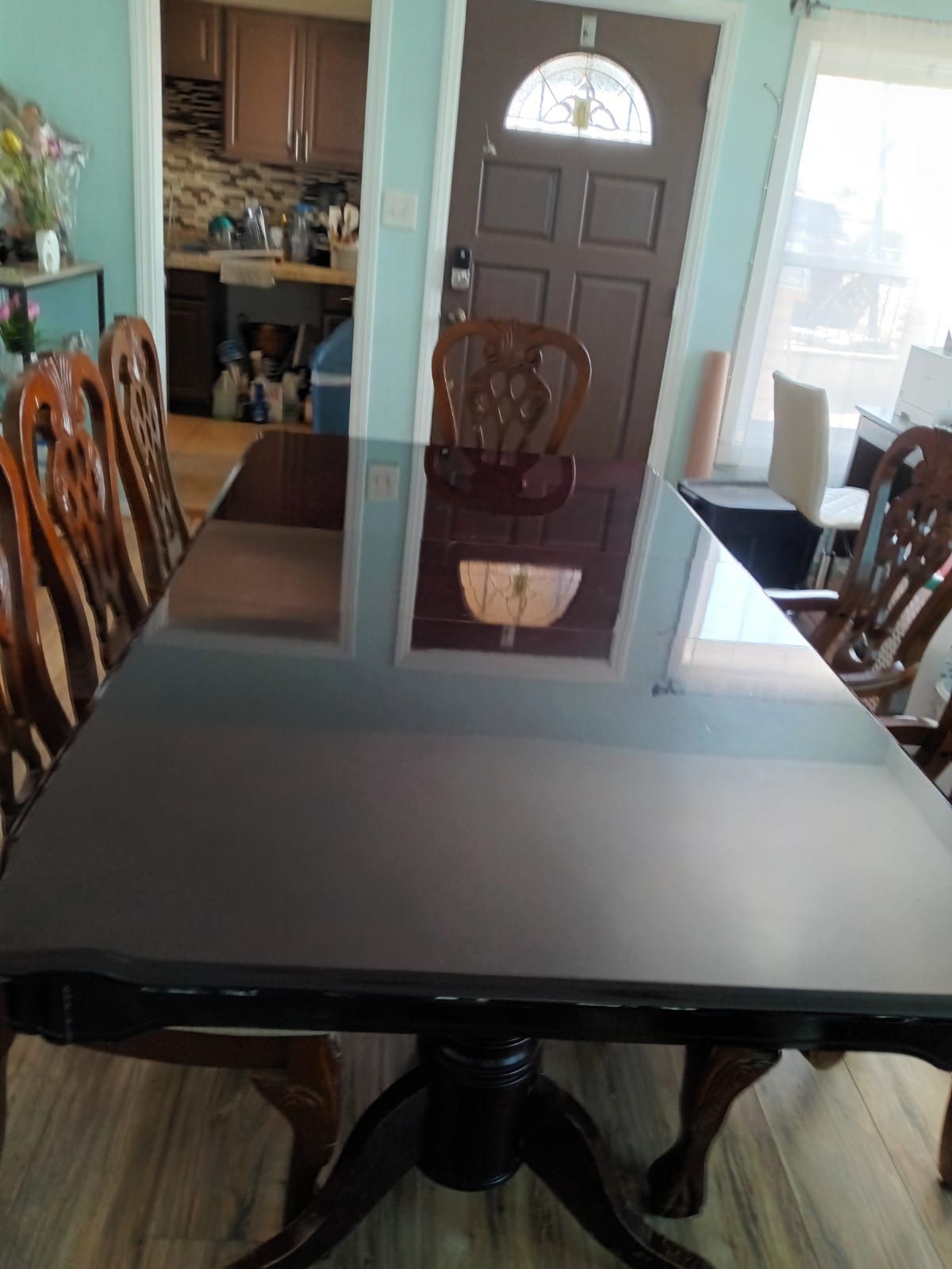 Cherry Wood Dining Table 