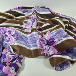 100% Pure Silk Vintage Sari Fabric remnants scrap. 3yd India Pure Silk Remnant.