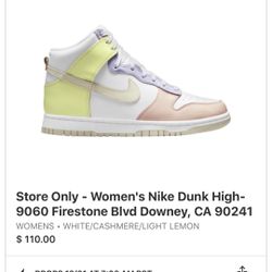 Nike Dunks High W