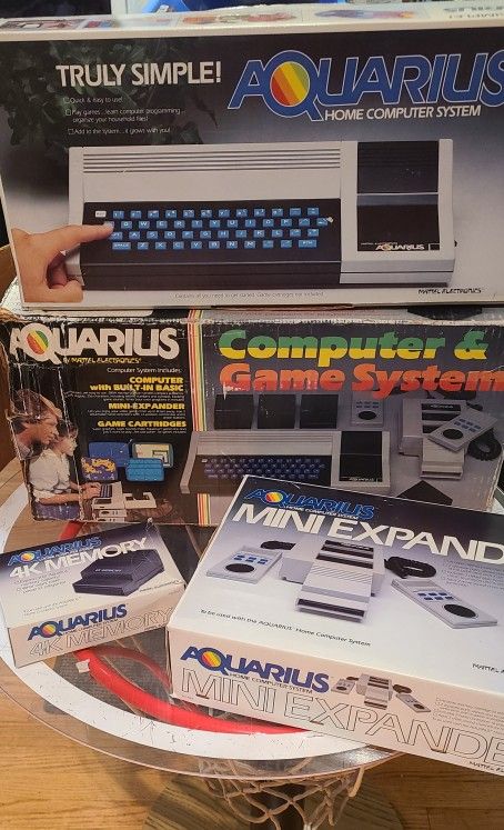 Aquarius Computer & Game System By Mattel.electronics