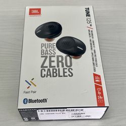 JBL Tune 125TWS True Wireless In-Ear Headphones. 32H Battery, Bluetooth, Comfortable, Wireless Calls, and music