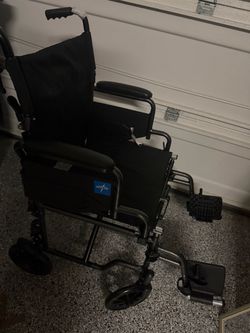 Drive medical transport wheelchair leg rest wheel chair