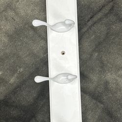 Free Coat Rack 6 Hook White 