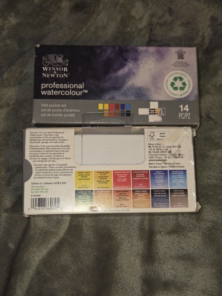 Professional Watercolour Field Pocket Set