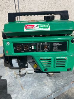 COLEMAN 1500 watt generator