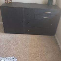 Refurbished West Elm Dresser And nightstand 