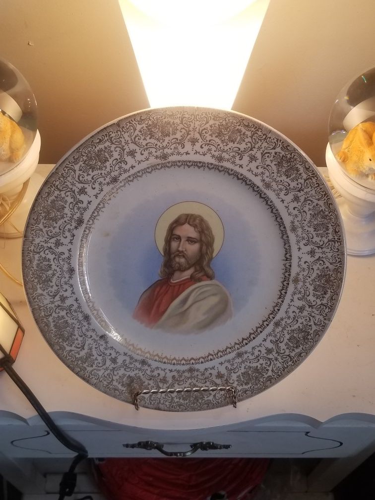 Jesus Collectible plate