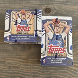 Topps 2025-26 Basketball Hobby & Jumbo Hobby Box
