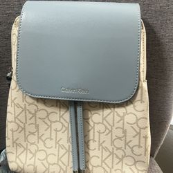 Calvin Klein Leather Backpack