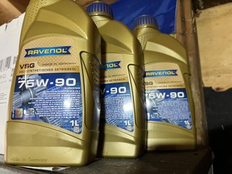 Ravenol Full Synthetic 75W-90 transmission fluid