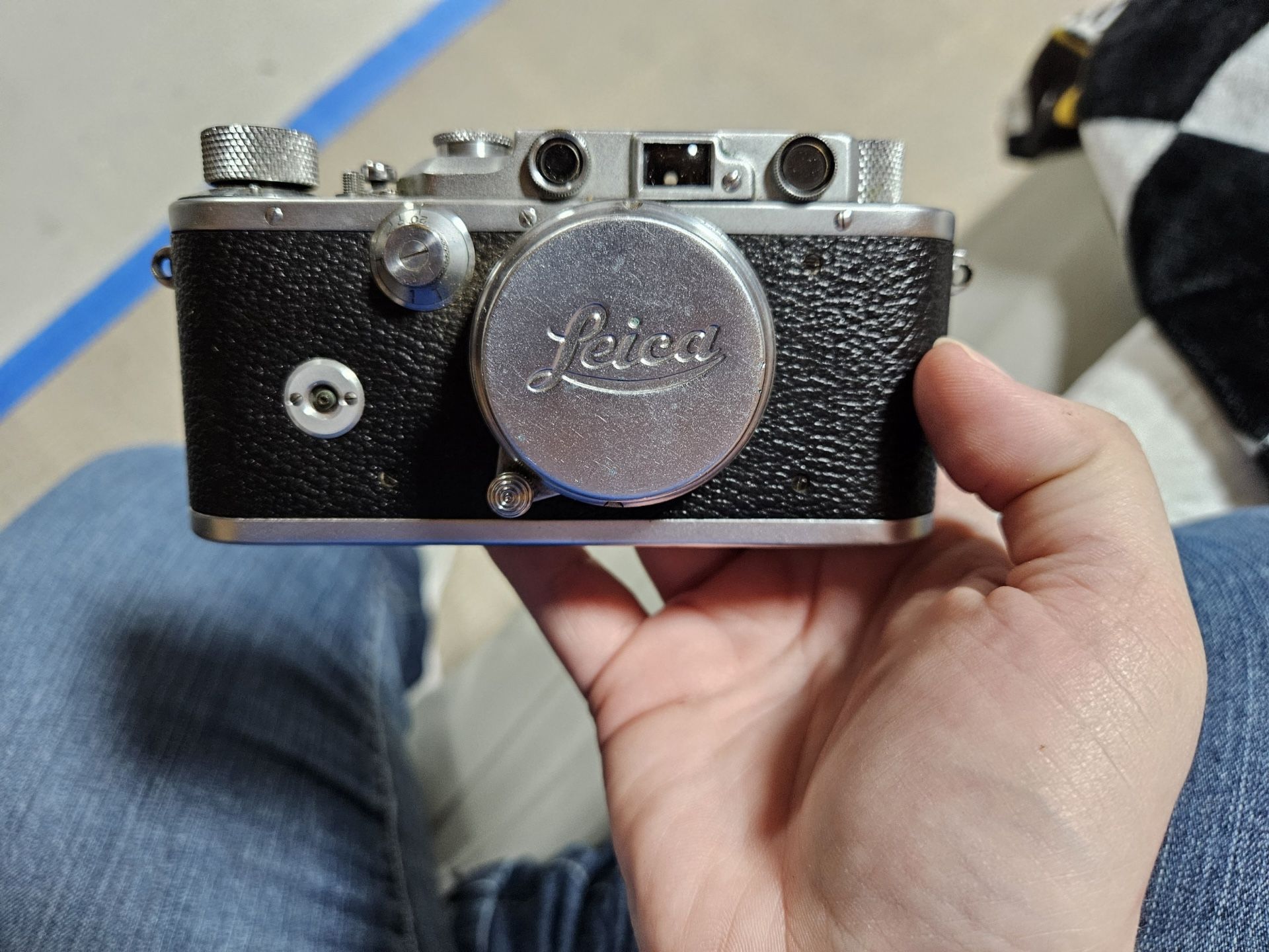 Leica 3A Camera And Vintage Accessories