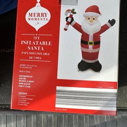 7-Foot Inflatable Santa Clause 