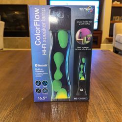 ColorFlow Hi-Fi speaker lamp