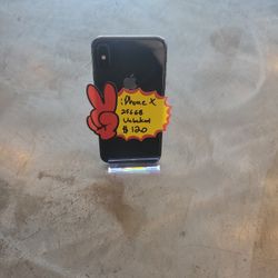 iPhone X 256GB Unlocked 