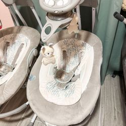 Ingenuity InLighten Baby Swing & Rocker
