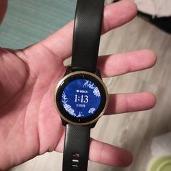 GARMIN VENU Smartwatch GPS Health Monitoring Digital Black Watch Excellent JAPAN