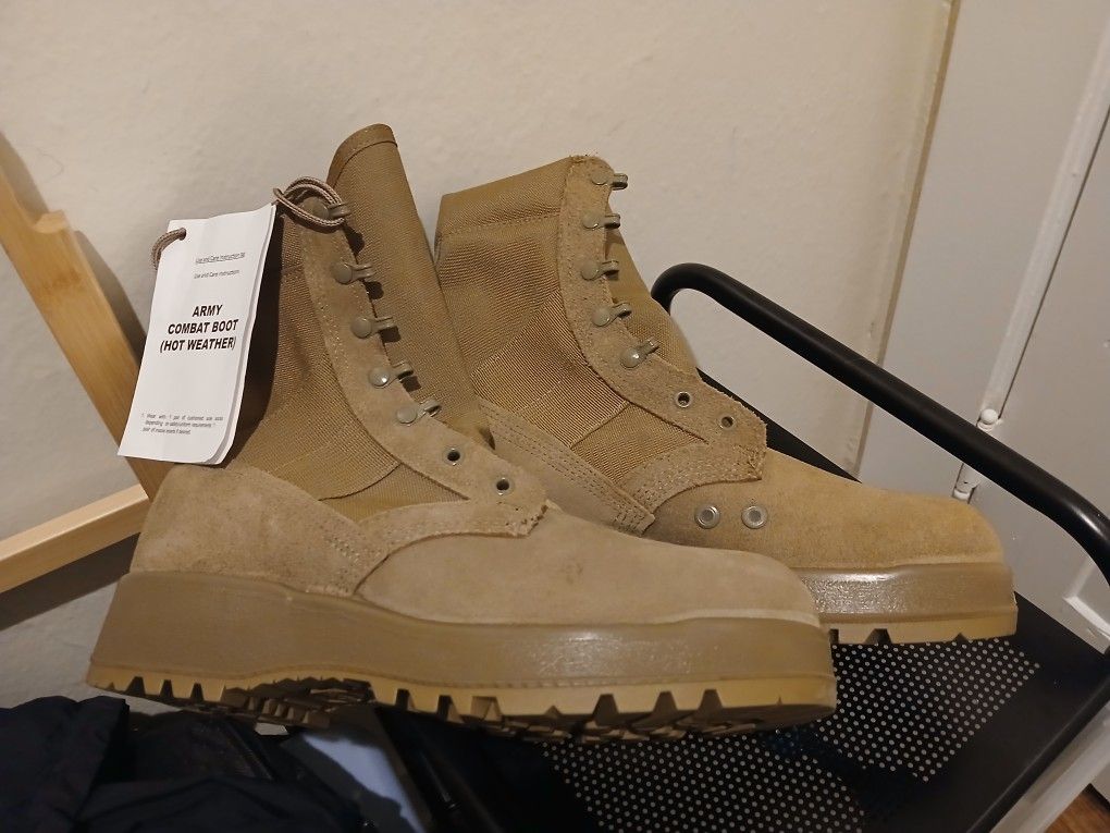  Rocky US Military Hot Weather Combat Boots Size 10