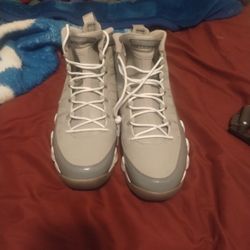 Air Jordan Retro 9 Grey Wolfs