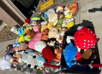 Large Lot of Stuffed Animal Plush Toys