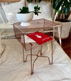 Industrial  mDesign Accent Furniture-  Rose Gold