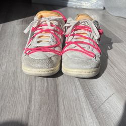 Off-White Nike dunk White Lot