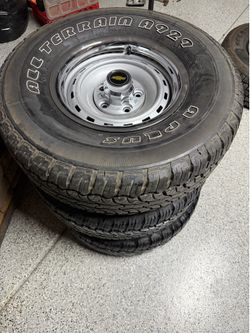 Chevy rally wheels
