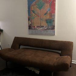 Brown Futon 