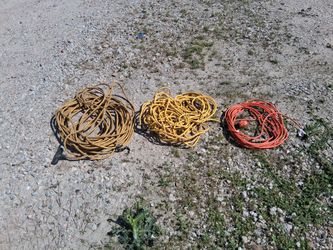 3 Extension Cords $60 Dlls. 