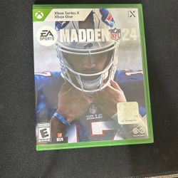 Madden 24 Xbox game Xbox Series X Xbox One