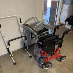 Elderly Care Supplies – Drive Rolling Wheelchair, Shower Chair, Bed Assist, Canes