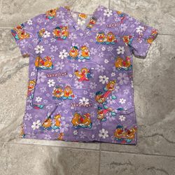 Me .Potatoe head  Scrub Top 