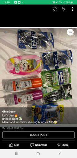 Razor and shaving bundles men's and women's 😊